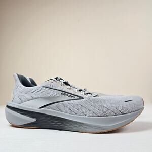 Brooks Hyperion 2 Running Shoes Mens Size 13 Sneakers Alloy Bright White Black